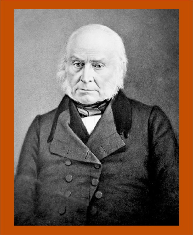A photo of John Q Adams.
