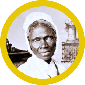 An icon of a Sojourner Truth.